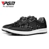 Altri prodotti per il golf PGM XZ224 Uomo Scarpe sportive da golf Manopola Lacci delle scarpe Mesh traspirante Pelle microfibra Scarpe da ginnastica impermeabili antiscivolo 39-45 iarde HKD230727