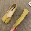 Dress Shoes Japanese Style Tabi Ninja Shoes Women Cozy Leather Flats Split Hoof Toe Loafers Femme Mary Jeans Mocasines Ladies Ballerina Shoe J230727