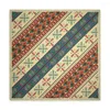 Halsdukar bomull 55 cm nationell stil retro geometri tryck bandana kerchief hip hop hårband halsduk handledsslag huvudhandduk