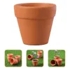 Kits Pots Flower Clay Planter Potmini Planters Ceramic Gardening Nursery Cotta Terra Vase Planting Containersterracotta Lovely