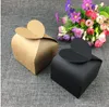 Gift Wrap 60pcs Kraft Boxes Paper Box Handmade Soap Craft Wedding Party Favor Macarons Packaging Brown