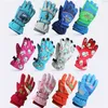 Ski Gloves Children'S Ski Gloves Winter Butterfly Airplane Car Skating Cartoon Outdoor Warm And Cold Outdoor Playing In The Snow Gloves HKD230727