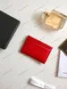 Designerkortshållare CC CC Luxury Designer Card Clip Women's Wallet Credit Wallet Women's Classic Quilted Card Bag Fashion Sheepskin