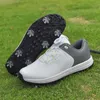 Other Golf Products 2023 New Men Golf Shoes Top Quality Gym Sneakers For Mens Non-Slip Spikes Leather Golf Training Man Designer Sport Shoes Men HKD230727