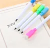 علامات السبورة البيضاء بالجملة Magnetic Whiteboard Pen Dry Phole Board Markers Magnet Pens Build in Eraser Office School Supplies JL1708