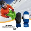 Guantes de esquí Invierno Cálido Guantes de esquí Ciclismo Mitones Invierno Cálido Guantes de esquí Impermeable Snowboard Mujer Guante Montaña Mujer Hombre Mitones HKD230727