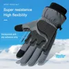 Ski Gloves NEWBOLER Ski Gloves Motorcycle Waterproof Fleece Thermal Gloves Snowboard Snowmobile Gloves Men Women Winter Snow Bike Gloves HKD230727