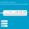 Smart Power Plugs EU plug WiFi Smart Power Strip Surge Protector with 3 Smart Sockets 2 USB Ports Extension Cord Work with Alexa Assistant HKD230727