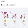 Breeze Plus, Triciclo 4-en-1 para niños pequeños 15M - Rosa
