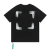 T-shirts de luxe classiques pour hommes BrandOFF T-shirts Fashion OFFer Back Arrow x Printd Hommes Femmes Eur Taille Tops T-shirts Couples Sport Fat T-shirt Hip Hop T-shirt à manches courtes K35i