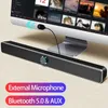 Tragbare Lautsprecher Soundbar TV Barra Soundbar Bluetooth-Lautsprecher Bocinas PC Computer-Lautsprecher Desktop R230727