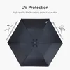 Parapluies Parachase Parapluie Pliant Ultra-Léger 111g Seulement Anti UV Voyage Lumière Soleil Coupe-Vent En Fibre De Carbone Portable Parasol 6K 230627