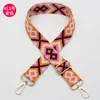 Bag Parts Accessories Handles Accessories Women's Belt Adjustable Bag Belt 140cm Ethnic Style Woven Jacquard Bag Strap 230727