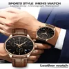 reloj hombre CRRJU Mens Militaire Waterdichte Sport Horloges Mode Jurk Casual Horloge voor Man Quartz Lederen Band heren Watc301o