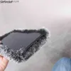 Połączenia telefonu komórkowego Pani do iPhone'a XS Max XR x 11 Pro prezent TPU Case Furry Puszysta ciepła pokrycie na iPhone 6 6s 7 8 Plus Miękki telefon Z230728