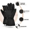 Gants de ski 1 paire 3 niveaux de chauffage alimentés par batterie électriques chauffants hiver chauds gants moto moto ski moteur chauffe-mains pour 69HD HKD230727