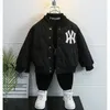 Jackor Höst- och vinterpojkar förtjockad kappa 2023 Big Cotton Jacka Children's Baby Warm Baseball Jersey 230726