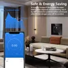 Smart Power Plugs TAWOIA Wifi Wall Sockets French Standard Glass Power Monitor Sockets Electrical Outlet Work With Alexa Tuya Home Yandex HKD230727
