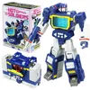 Action Toy Figures Mini Soundwave With Laserbeak Transformation MFT HS-03 HS03 Soldiers G1 Pocket War Deformation Action Figure Robot Toy Gifts 230726