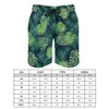 Men's Shorts Tropical Leaves Jungle Board Men Palm Print Beach Pants Quality Leisure Swim Trunks Big Size