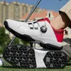 Outros produtos de golfe Novos sapatos de golfe sem pontas para homens Tênis de golfe à prova d'água ao ar livre Sapatos de caminhada confortáveis para jogadores de golfe Tênis de caminhada masculino HKD230727