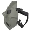 Hełmy taktyczne dzika maska ​​Outdoor Ochronne polowanie na Airsoft Full Face Fan Lekki hełm Halloween Camuflage 230726
