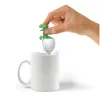 Café Thé Outils Infuseur Dinosaure Coquille D'oeuf Filtre Diffuseur Lâche Sile Passoire Pour Différentes Tasses Et Feuilles Drop Delivery Home Gard Dhauy