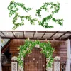 Decorative Flowers Artificial Plants 6ft Detachable Garlands For Decor With Hanging Plant Vine Wedding Wall Room Astethic Stuff