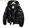 Men's Down Parkas Designer Parkas Winter Puffer Jackets Luxury Mens Down Men Gen Womaning Warm Warm Dark Men Men Leisure Z230731