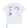 Mode de luxe T-shirts pour hommes BrandOFF T-shirts Designer OFFer Back Arrow x Printd Hommes Femmes Eur Taille Tops T-shirts Couples Sport Fat T-shirt Hip Hop T-shirt à manches courtes Iyck