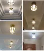 Ceiling Lights European Style Copper Aisle Light Corridor American Simple Porch Entrance Hall Balcony Lamp Cloakroom Small Lighti