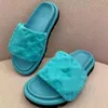 Designer Pool Pillow sandalen koppels slippers heren dames zomer platte schoenen mode strandslippers slides verstelbare riem 05