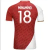 23 24 Maillot as Soccer Jerseys Monaco Foot 2023 2024 Balogun Football Shirt Exlolo 2023 2024 Survetement Golovin Henrique Ben Yedder Minamino Diatta Men Kid Kit
