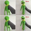 Bonecas de pelúcia 60cm 23,6 polegadas The Muppets Kermit Frog Bichos de pelúcia Fantoche de mão Brinquedos de bebê para crianças Presente de aniversário 221111 Drop D Dhjbc