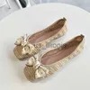 Sukienka buty 2023 Motyl węzeł moccasins Kobiety Summer Braided Ballet Flats Mokoda swobodne miękkie podeszwa butów sukienka spacer płaskie J230727