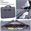 Briefcases 15.6 Inch Multi-Functional Suit Fabric Portable Laptop Sleeve Case Shoulder Messenger Bag Briefcase For Laptop/Tablet/MacBook