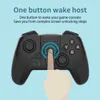 Spelkontroller Joysticks Wireless Bluetooth Controller Gamepad för Nintendo Switch Controller med GyroScope Dual Vibration Wake-Up Function X0727