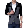 Hele Fluwelen Blazer Mannen 2017 Lente Nieuwe Mannen Blazers Koreaanse Mode Ontwerp Patchwork Heren Slim Fit Jasje Merk Blazer Ho219O