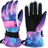 Gants de ski 30 degrés hommes femmes garçon fille enfants gants de ski Snowboard Moto Hiver Ski Escalade Neige Imperméable 230726