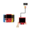 Portabla spelspelare Mini Retro Handheld Console 400 In 1 TV Video Box 8 BIT Colorf LCD SN stöder två spel för barn Gift AV Drop DHDRG