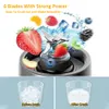 Juicers Portable Bottle Blender Electric Fresh Juice Blender Mini Fruit Juicer Blender Rechargeable Smoothie Mixer Juice Making Machine 230726