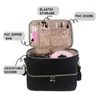 Sacs de rangement Vernis à ongles Transportant 40 bouteilles Double couche Organisateur Sac de voyage pour manucure Set Case