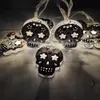 Garden Decorations Halloween String Lights LED Skull Modeling Holiday Party Decor Battery Operated Room Ornament 230727