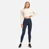 Dames yogajurk met capuchon, kort, hoog elastisch, los, sportyoga, fitness, sweatshirt met lange mouwen