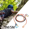 Climbing Ropes Aerial Work Positioning Lanyard Restraint Harness Arborist Safety Belt 230726