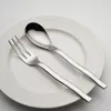 Dinnerware Sets Golden Flatware Western Tableware Stainless Steel Cutlery Set Fork Spoon Serving Meal