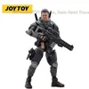 Action Toy Figures JOYTOY 1/18 Action Figure Dark Source Characters Trio Toy Soldiers Anime Figurines Military Model 230726