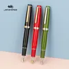 Fountain Pens Jinhao 82 Fountain Pen Acrylic Ink Pen Spin Golden EF F Nib Elegante Business Office Schools Writing Pen 230727