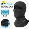 Cycling Caps Masks Cycling Mask Summer UV Protection Face Breathable Hole Men Women Quick-Drying Bicycle Ice Silk Mask Comfortable Bike Cap Hat 230727