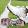 Autres produits de golf 2022 nouvelles femmes chaussures de golf imperméables pointes antidérapantes baskets de golf dames grande taille 35-41 chaussures de golf femmes chaussures de sport HKD230727